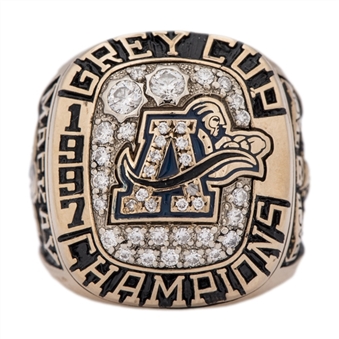 1997 Toronto Argonauts CFL Grey Cup Championship Ring
